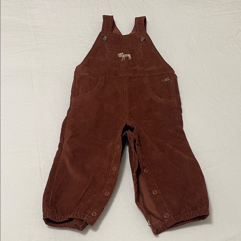 Carter's Brown Corduroy Overalls